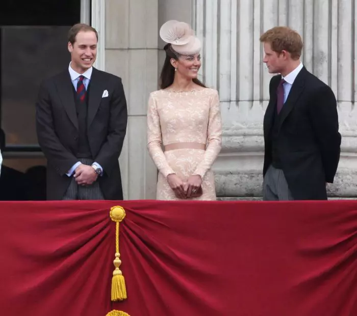 Prințul William, Kate Middleton și Prințul Harry