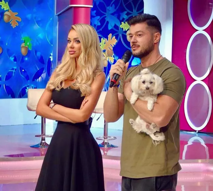 Bianca Dragusanu si Victor Slav