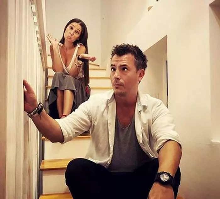 Răzvan și Irina. Răzvan se pregătește să plece în aventura Asia Express