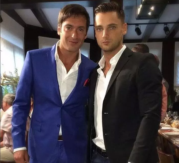 Radu Vâlcan și fratele său, Cristian