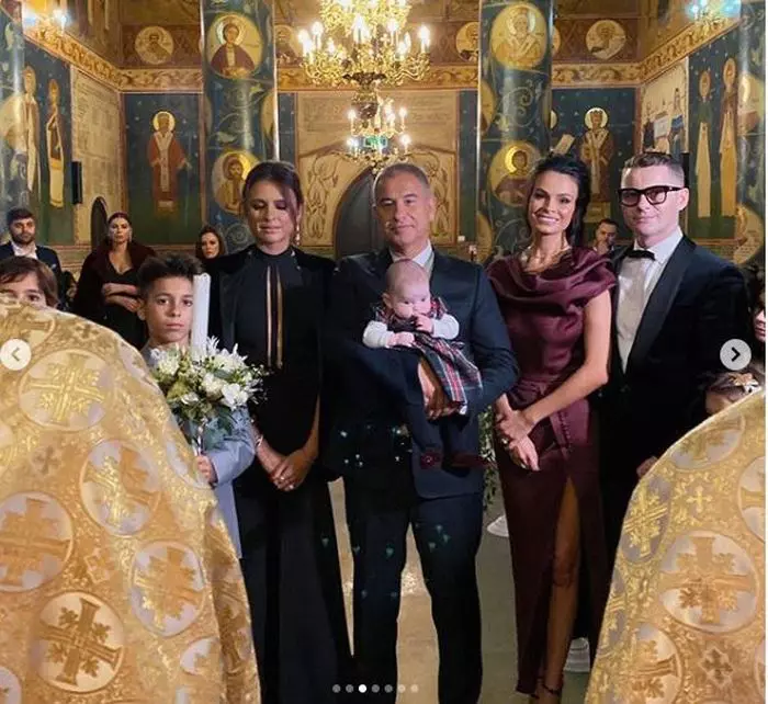 Imagini de la botezul micuței Leah 5