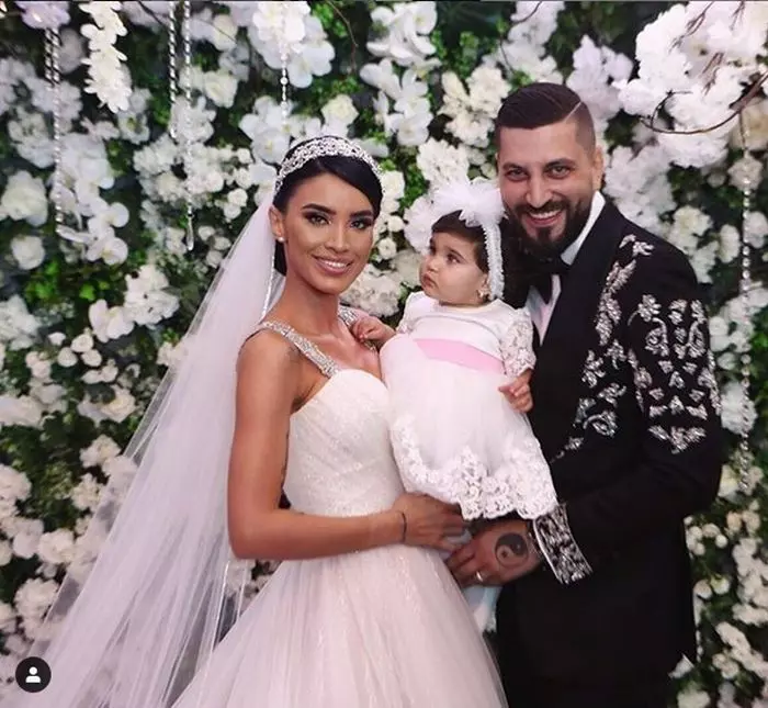 Zenaida Maria, la nunta părinților ei