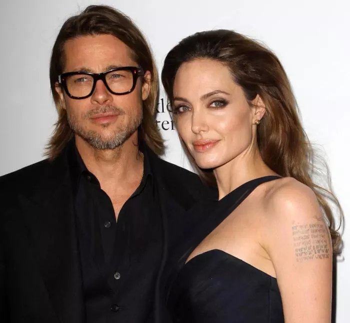 Angelina Jolie si Brad Pitt