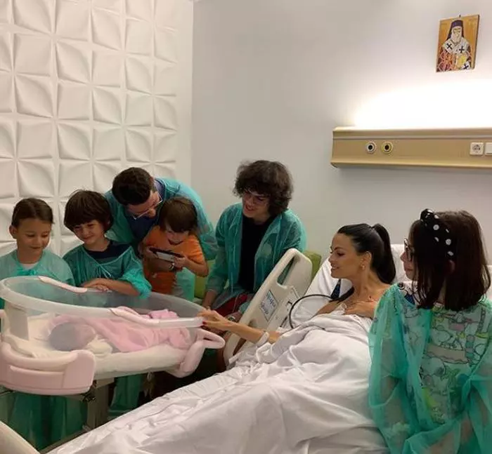 Anca Serea și familia