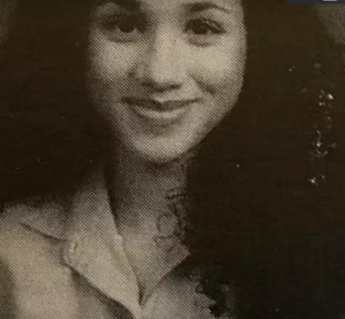 Nasul lui Meghan era diferit în adolescență.