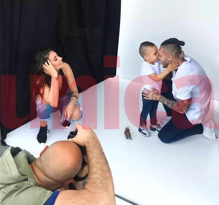 Fotografii în exclusivitate cu Antonia, Alex Velea și fiii lor, Akim și Dominic în revista UNICA Foto: Oltin Dogaru/UNICA