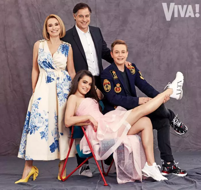 Andreea Esca, Alexandre Eram, Alexia și Aris anul acesta, într-un pictorial pentru VIVA!