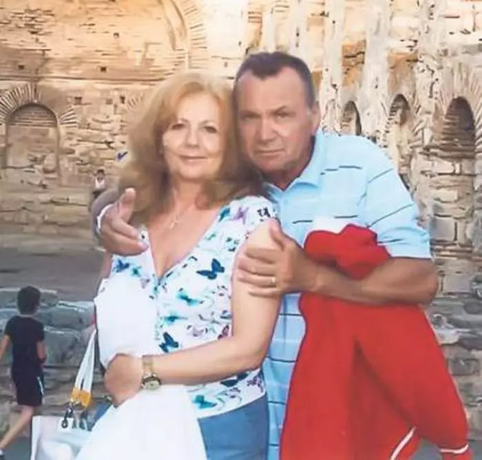 Cornel Patrichi impreuna cu sotia sa