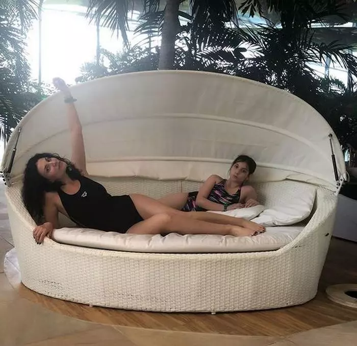 Ioana Ginghină și fiica ei