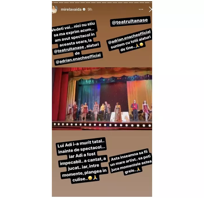Tatal lui Adrian Enache a murit mesaj Mirela Vaida (3)