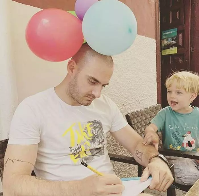 Conrad Mericoffer și fiul lui, Carol