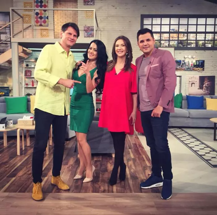 Daniel Robu și fosta colegă și iubita, Silvia Lăuneanu, la ”Vorbește lumea”