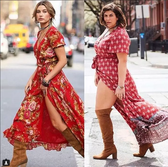 Katie Sturino vs. Hailey Baldwin