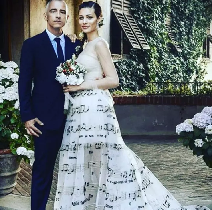 Eros Ramazotii si a doua soție