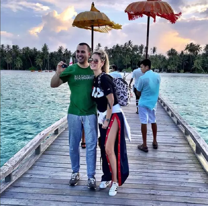 Andreea Bănică, vacanţă în Maldive