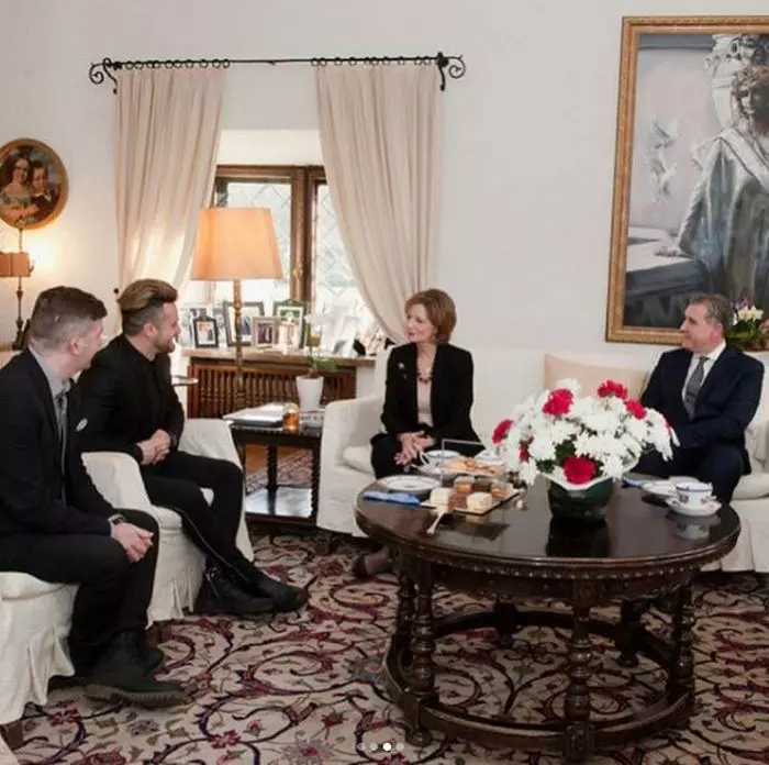 Tavi Clonda s-a întâlnit cu Majestatea Sa Margareta