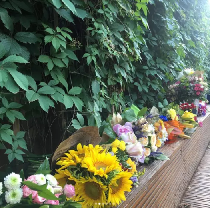 Florile primite de Mihaela Călin la nuntă