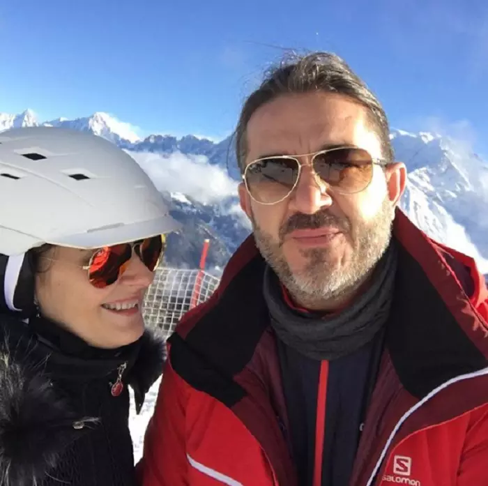 Alessandra Stoicescu si sotul sau