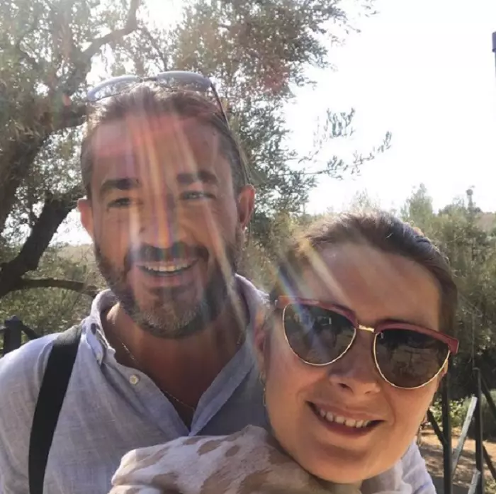 Alessandra Stoicescu si sotul sau