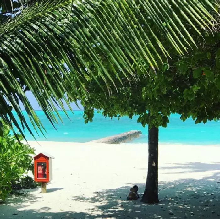 Andreea Bănică, vacanţă în Maldive