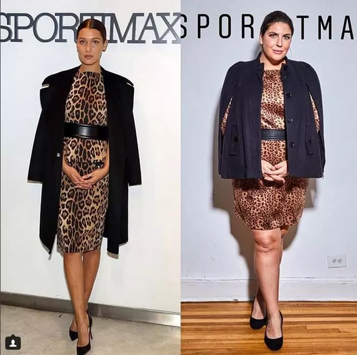 Katie Sturino vs. Bella Hadid