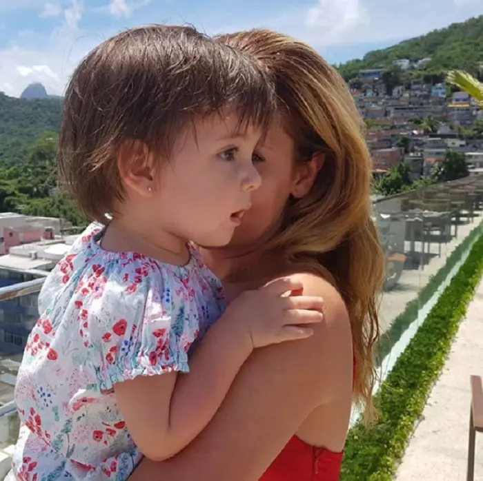 Amalia Enache, vacanţă în Rio de Janeiro