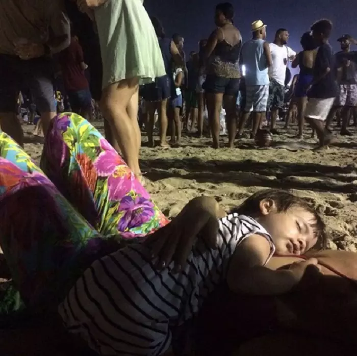 Amalia Enache, vacanţă în Rio de Janeiro