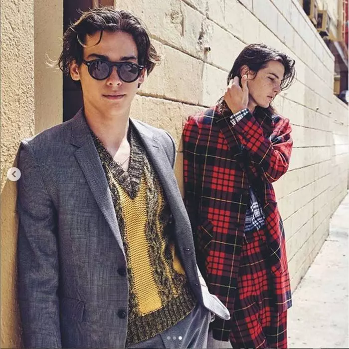 Paris și Dylan au pozat împreună pentru un pictorial