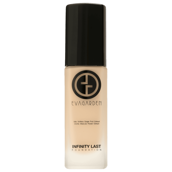 Evagarden Infinity Last Foundation, 185 lei, Evagarden Acest fond de ten extrem de persistent, cu efect „a doua piele“ („second skin“) conferă un aspect natural îndelungat. Are triplă acţiune anti-îmbătrânire: hidratantă, protectoare, detoxifiantă. Particulele fine care reflectă lumina creează o piele perfectă, cu efect... Photoshop! Potrivit pentru tipurile de piele normal - mixt. Disponibil exclusiv în magazinele Douglas.