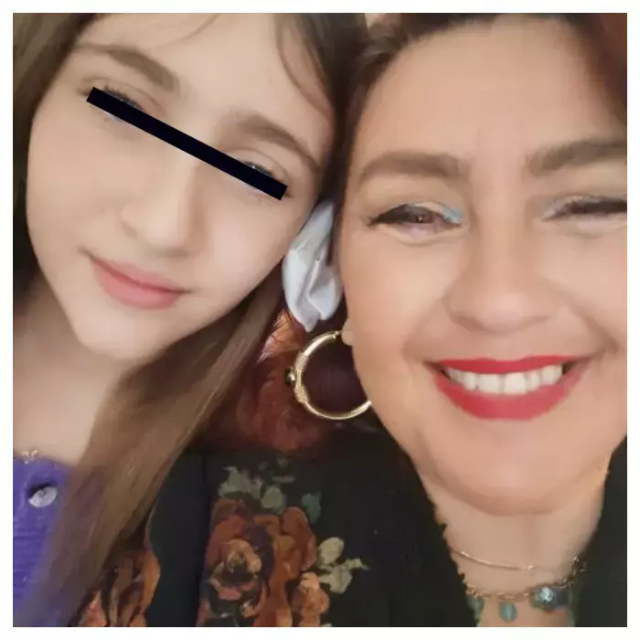 Rona Hartner cu fiica ei