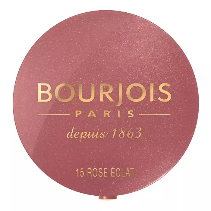 Blush pentru pometi ca de zmeură – Bourjois blush, nuanța 15 Rose Éclat Ne dăm în vânt după fardul de obraz în faimoasa cutie mică, rotundă! Textura sa fină și lejeră, cu acoperire perfectă este rezultatul „tehnologiei fard copt din 1863“ îți redefinește pomeții. Paleta îți permite să descoperi culori perfecte pentru zi, pentru seară, pentru vară și pentru iarnă. Ambalajul rotund conține o pensulă aplicatoare și o oglindă pentru retușuri. 42lei