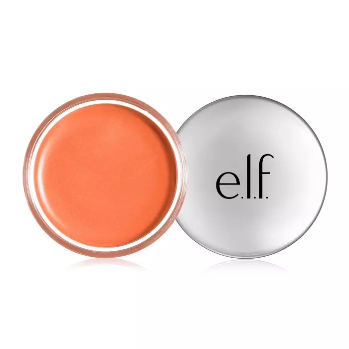 Fard de obraz Beautifully Bare e.l.f. Acest blush îți oferă un aspect frumos și natural al tenului. Formula lui unică de cremă spre pudră oferă un look proaspăt și strălucitor tenului. Formula lui ușoară conține ulei de argan și vitamina E, care ajută la îngrijire și hidratarea pielii. Îl poți aplica și pe buze sau la ochi, pentru o tentă ușoară de culoare.