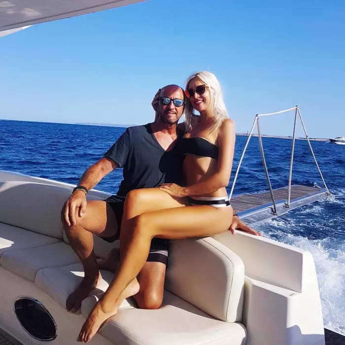 Raluca si Walter Zenga