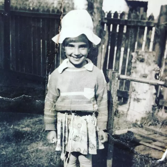 Adelina Pestritu in copilarie