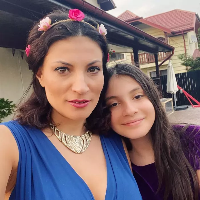 Ioana Ginghina si fiica sa