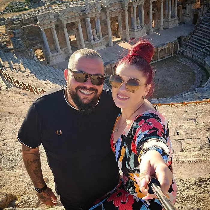 Mihai Munteanu si Elena Botgros in vacanta