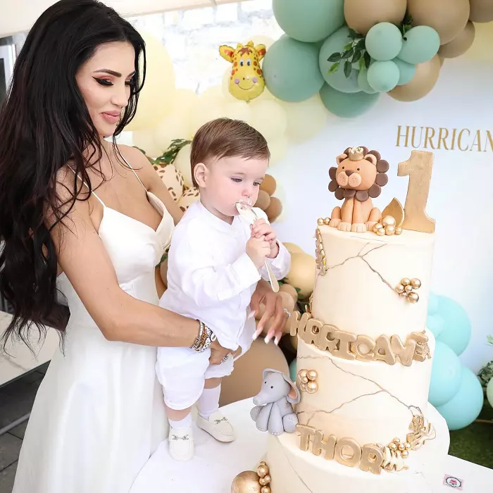 andreea sasu si Philipp Plein petrecere fiu 6