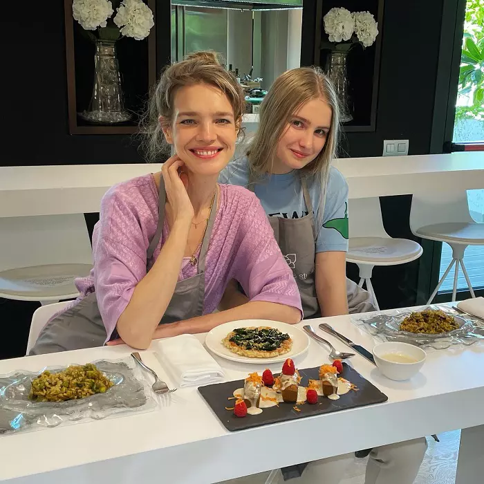Natalia Vodianova si fiica ei