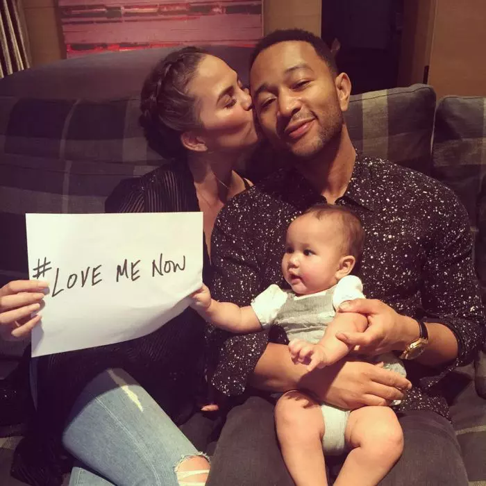 Luna Simone, fiica lui John Legend și a lui Chrissy Teigen