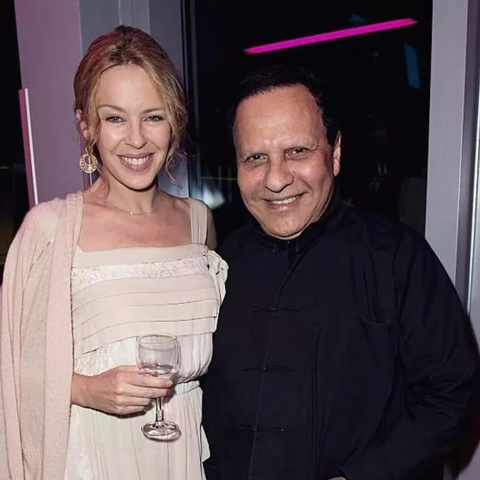 Kylie Minogue si Azzedine Alaia