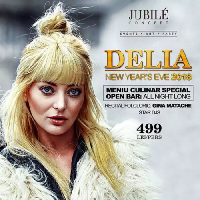 Delia, in concert de Revelion La Jubile