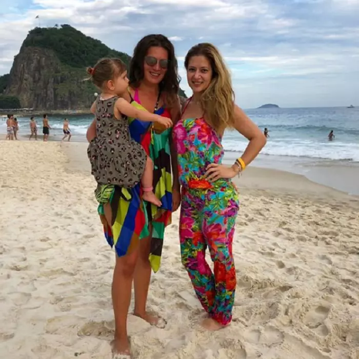 Amalia Enache, vacanţă în Rio de Janeiro