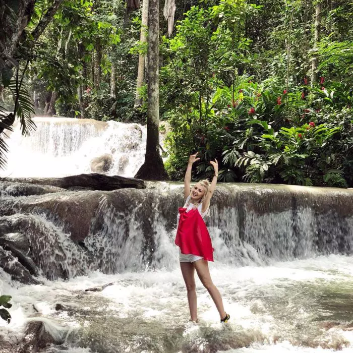 Andreea Bălan, vacanţă în Jamaica