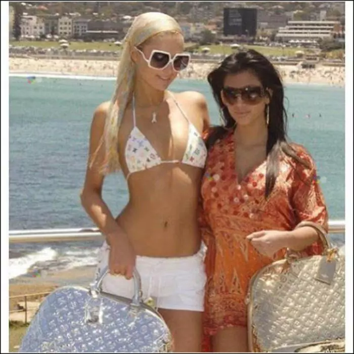 Paris Hilton și Kim Kardashian