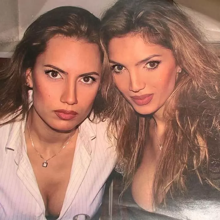 Cristina Spătar, alături de sora ei, Narcisa.