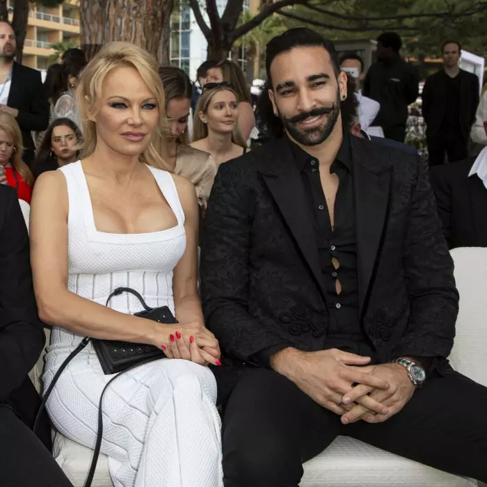 Pamela Anderson și Adil Rami