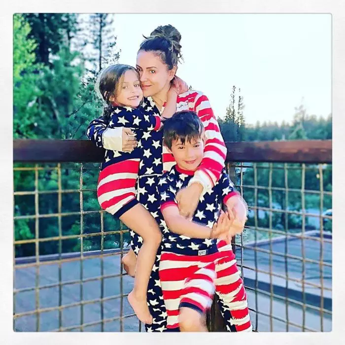 Alysa Milano și copiii ei