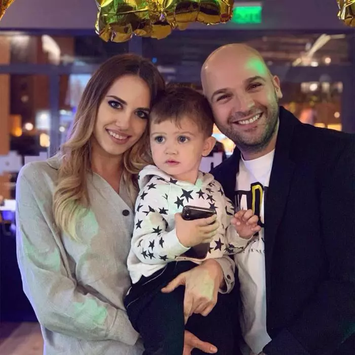 Andrei Stefanescu și familia