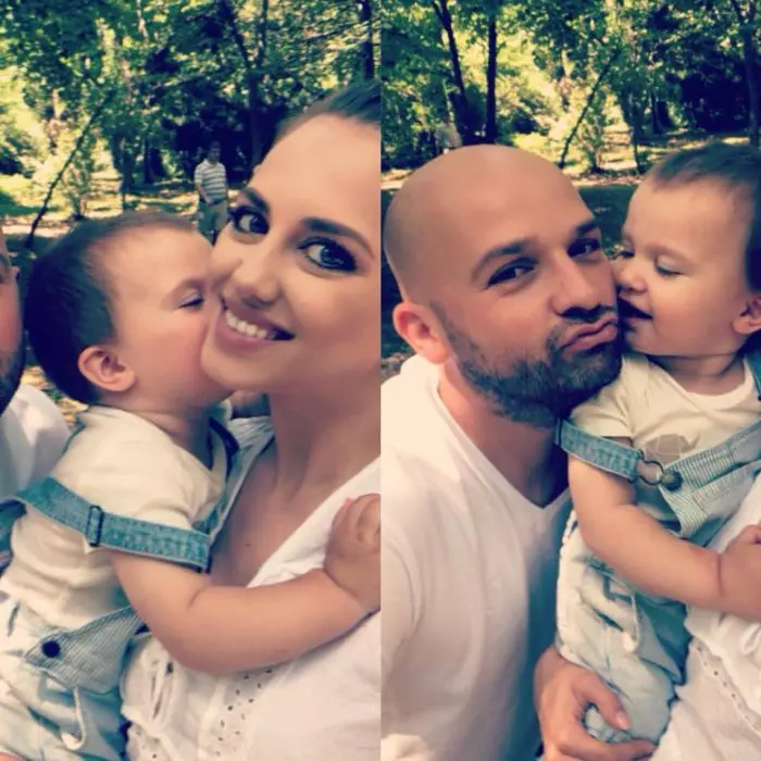 Andrei Stefanescu și familia