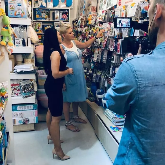 Adina de la Heaven a născut o fetita